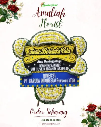 Papan Bunga Duka di Pandansari